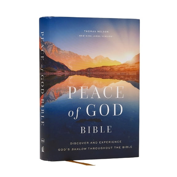 Peace of God Bible: Discover and Experience God's Shalom Throughout the Bible (Nkjv, Hardcover, Red Letter, Comfort Prin, (Hardcover)