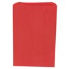 JAM Paper Merchandise Bags, 6.25x9.25, Red, 1000/Carton, Small