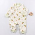 thumbnail image 2 of HCNTES Baby Boy Winter Clothes Baby Rompers Long Sleeve Baby Boy Clothes Print One Piece Romper Baby Coming Home Outfits Newborn Boy Outfits 0 3 6 9 12 18 Months, 2 of 7