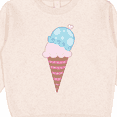 thumbnail image 3 of Inktastic Valentine's Day Ice Cream Cone Toddler Sweatshirt, 3 of 4