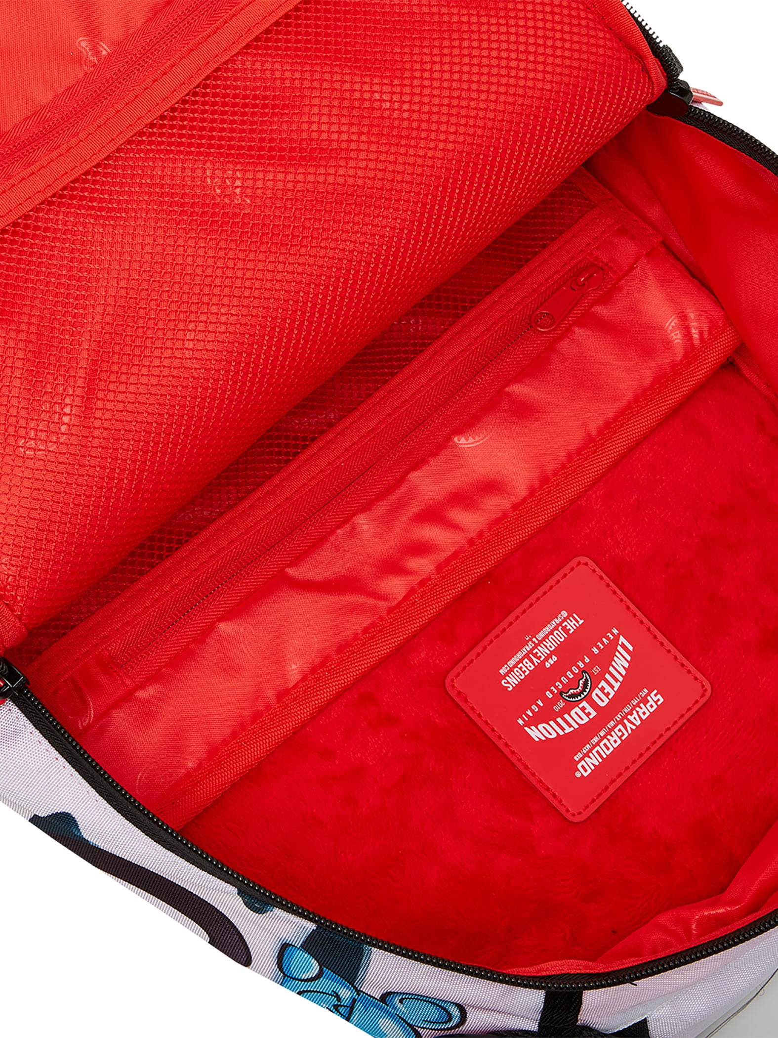 Sprayground Can't Catch Me Backpack, White