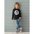 thumbnail image 2 of Pink Petals Kokeshi Doll Long Sleeve Toddler -Image by Shutterstock,  5 Toddler, 2 of 4