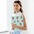 thumbnail image 6 of FORMRS 3 Ring Binder 1.5 inch with Pockets Set of 2 Clip Board 200 Sheets Capacity, Greem Strawberry, 6 of 8