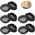 thumbnail image 1 of 10 Pieces Round Stainless Steel Ventilation Grille Stainless Steel Ventilation Grille Round Stainless Steel Ventilation Grille 10 Pieces Black Ventila, 1 of 3