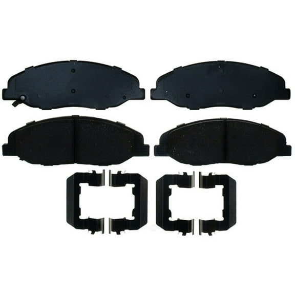 ACDelco Gold Ceramic Brake Pad Set, w/ Hardware Fits select: 2008-2009 CADILLAC CTS HI FEATURE V6, 2010-2014 CADILLAC CTS LUXURY COLLECTION