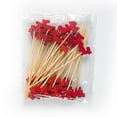 thumbnail image 3 of 50 piezas de palitos de fruta de Navidad para comida, Papá Noel, copo de nieve, árbol de Navidad, alce, palillo de dientes, suministros para fiestas de Navidad, Navidad Natal, Año Nuevo, 3 of 5