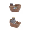 thumbnail image 1 of Titures de pntas,Macetas de resina para macetas de jardín,Micro paisaje de pntas ,Titures de Cactus Contenedor,Pntas Jardín Balcón Tienda CUTICAT Titulares de plantas, 1 of 5