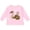 AD-Pink, variant on Cute and Cuddly Ball Python Snake Boys or Girls Long Sleeve Toddler T-Shirt