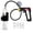 Black + Gauge, variant on LeLuv® Premium Maxi Penis Pump w/ Purple Handle, Silicone Hose | 4 Constriction Rings | 9" x 1.75" Vibrating Cylinder