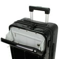 thumbnail image 5 of World Traveler Dejuno Avery Smart 20-Inch Carry-On Luggage with USB & USB-C Ports - Black, 5 of 6