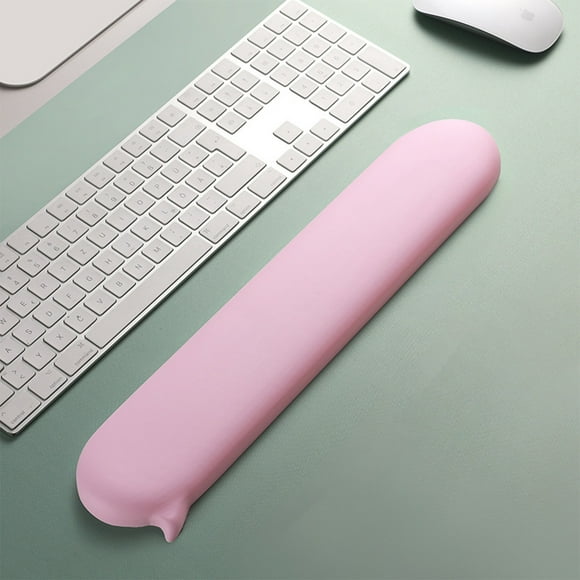 Wrist Support for Keyboard,Wrist Pad for Keyboard,Rubber Wrist Guard Keyboard Pad Hand Support Wrist Support Palm Support Wrist Protection Pad High Beauty Solid Color Soft Rubber Keyboard Hand Support