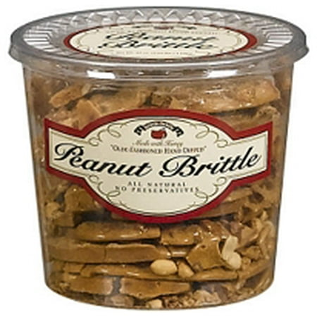 Brittle-Brittle Gourmet Peanut Brittle - 42oz