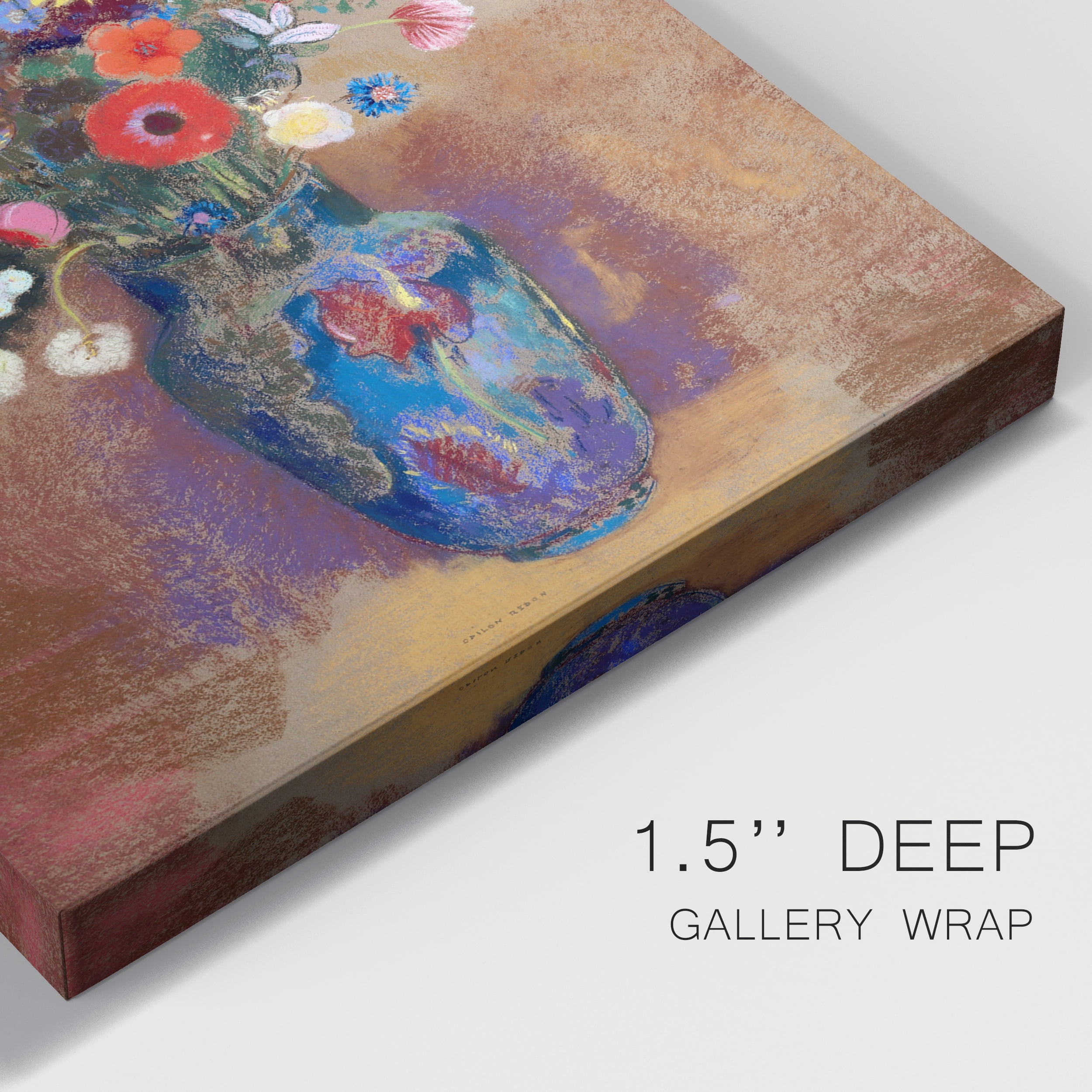 Bouquet of Flowers Premium Gallery Wrapped Canvas - Ready to Hang - 12 x 18