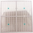 thumbnail image 7 of AquaStar 24101 24" Square Frame with Four 12" Square Flat Grates - White, 7 of 7