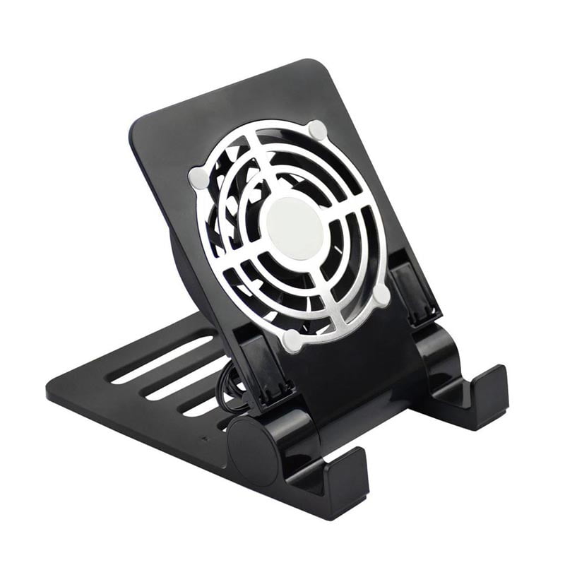 IKemiter USB Desk Phone Fan Quiet Cooling Pad Radiator with Foldable