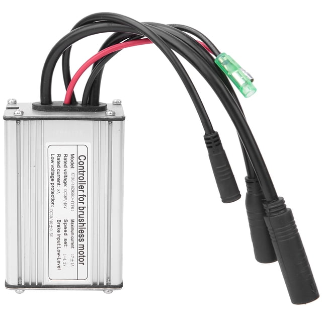 Controlador sin escobillas, adaptador impermeable con Hall para bicicleta eléctrica, scooter, motor de 36 V/48 V