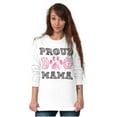 thumbnail image 4 of Proud Dog Mama Mom Owner Animal Lover Women's Long Sleeve T Shirt Brisco Brands S, 4 of 5