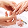 thumbnail image 5 of Gel Nail Extension Mold, Reusable Nail Molds Nail Extension Form Tips For Salon Home Diy Clear Scale Design Durable Abs Material Artificial Nail Forms, 100Pcs/Case With Scale, 5 of 8
