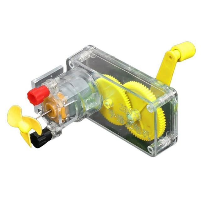 manivela dc power generator dnamo generador de mano 0-1a 0-3 v