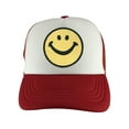 thumbnail image 1 of Gravity Threads Casquette de Camionneur Ajustable Sourire - Rouge/blanc, 1 of 2