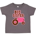 thumbnail image 3 of Inktastic Pink Tractor Big Sister Girls Toddler T-Shirt, 3 of 5
