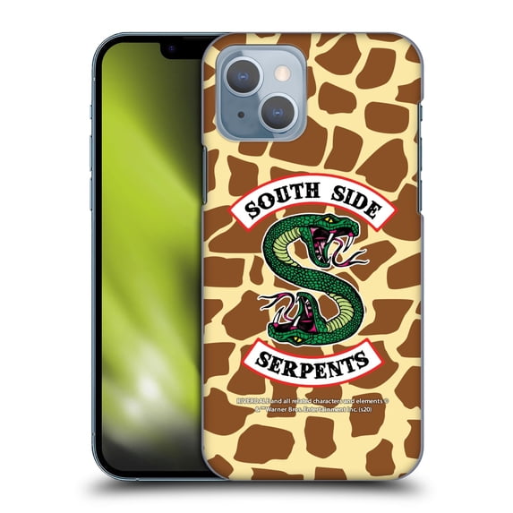 Head Case Designs Officially Licensed Riverdale South Side Serpents Giraffe Logo Hard Back Case Compatible with Apple iPhone 14