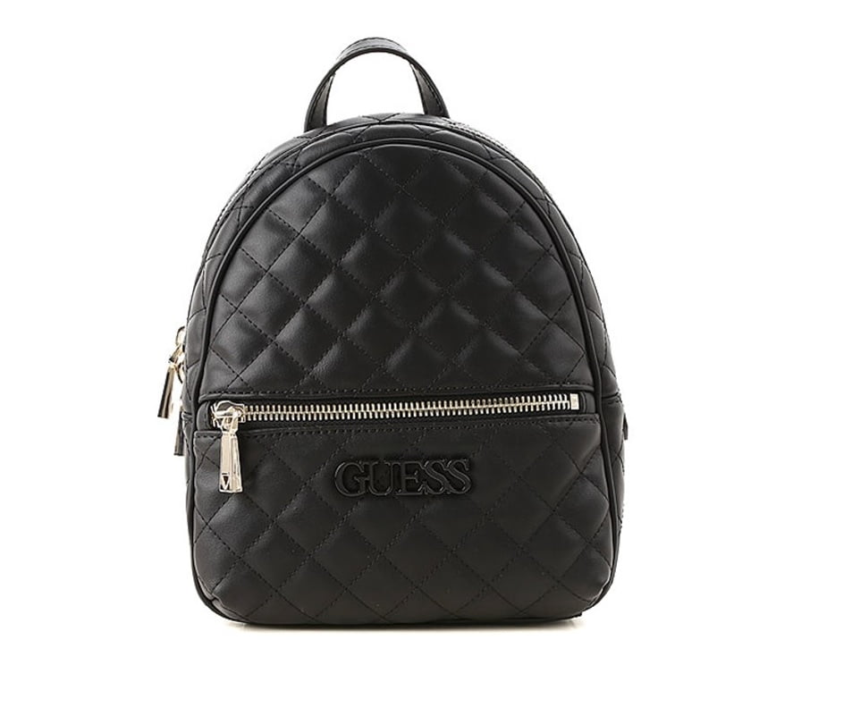 guess elliana quilted backpack