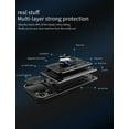 thumbnail image 2 of Heavy Duty Protection Case for Apple iPhone 13 Pro (Not 13), Magnetic Ring Kickstand Slide Camera with Card Holder Phone Cover for Apple iPhone 13 Pro      Black, 2 of 8