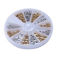 thumbnail image 5 of 120pcs10 Styles Golden Metal Charms Loose Spacer Beads Jewelry Making, 5 of 5