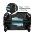 thumbnail image 4 of Lsque Forest River Bald Eagle Printed Luggage Cover, Travel Luggage Protector,Scratch and Dirt Resistant, Fits 18-32 Inch Luggage - Large, 4 of 9