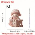 thumbnail image 3 of 26 English Letter Christmas Ornament Christmas Tree Decoration 2D Acrylic Decoration Car Rearview Mirror Ornament, 3 of 5