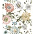 thumbnail image 1 of RoomMates Vintage Poppy Peel & Stick Wallpaper, 1 of 3