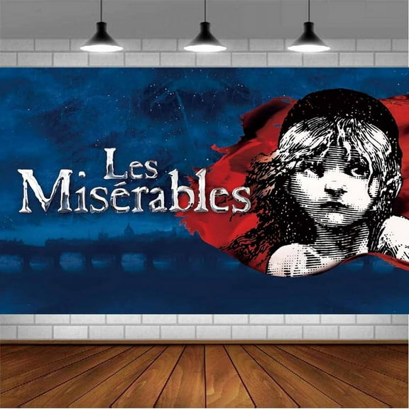 Les Miserables Backdrop Banner Party Supplies Poster Movie Theme Background for Photography Birthday Decorations