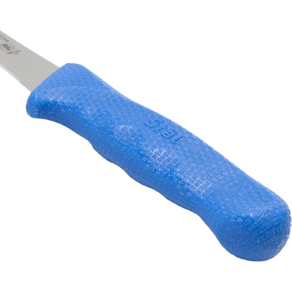 NDIUG-6" Blue Plastic Boning Knife with Handle