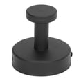 thumbnail image 1 of Wall Towel Hanger, Modern  Round Base Black Prevent Scratch Rust Proof Single Coat Hook  for Bathroom for Kitchen, 1 of 8