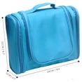 thumbnail image 7 of Travel Toiletry Bag, Makeup Cosmetic Shaving Organizer Kit, for Men & Women-Great Holiday Gift Idea  Blue, 7 of 7