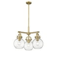 thumbnail image 5 of Innovations Lighting - Newton Sphere - 3 Light Stem Hung Pendant In Industrial, 5 of 5