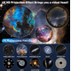 thumbnail image 3 of Galaxy star projector white rotating night lamp compatible with galaxtaktak 12 discs, 3 of 5