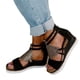 thumbnail image 1 of Bolsa Verano mujer zapatos casuales moda pescado boca cuña sandalias calzado (negro 36) JShteea Para Estrenar, 1 of 7