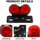 thumbnail image 3 of LED Motorcycle Tail Light Integrated Brake Light Turn Signal Driving Lights With License Plate Lamp Holder For Harley (Red Lens)-Versailles, 3 of 4