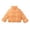 Orange, variant on Jalioing Toddler Girls Puffer Jacket Winter Thermal Long Sleeve Stand Collar Puffy Coat Fashion Cute Outerwear with Pocket