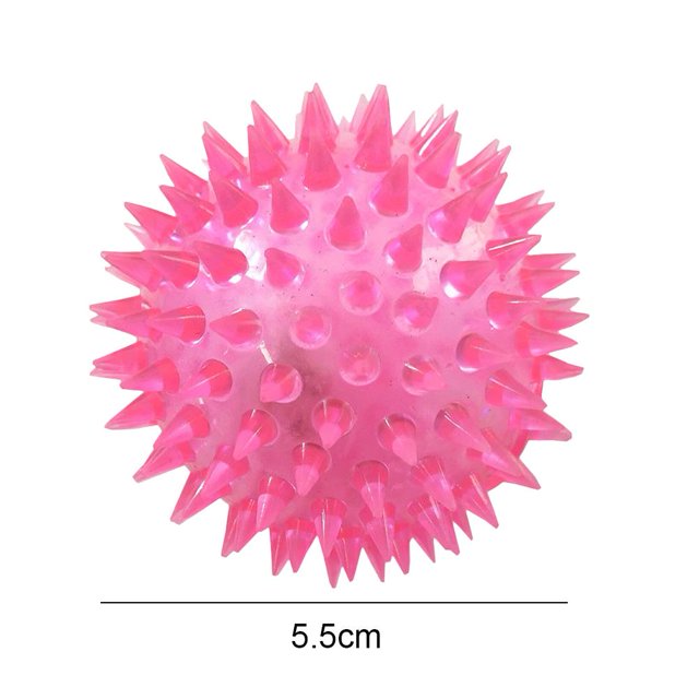 Juguetes chirriantes para perros que brillan intensamente, color fácil de limpiar, aleatorio, no tóxico para suministros para mascotas pequeñas Ndcxsfigh libre de BPA