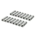 thumbnail image 4 of Hex Coupling Nut, Threaded Rod Connector 25mm Length Sturdy 304 Stainless Steel  For Replacement, 4 of 8