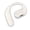 White, variant on Open Ear Headphones, 0.23oz Ultra-Light Comfortable Wireless Earbuds, 0.6mm Thinnest Earhooks, Bluetooth 5.4, Clear Audio, 30 HRS Playtime, IPX5 Waterproof Earphones with Mic(Black)