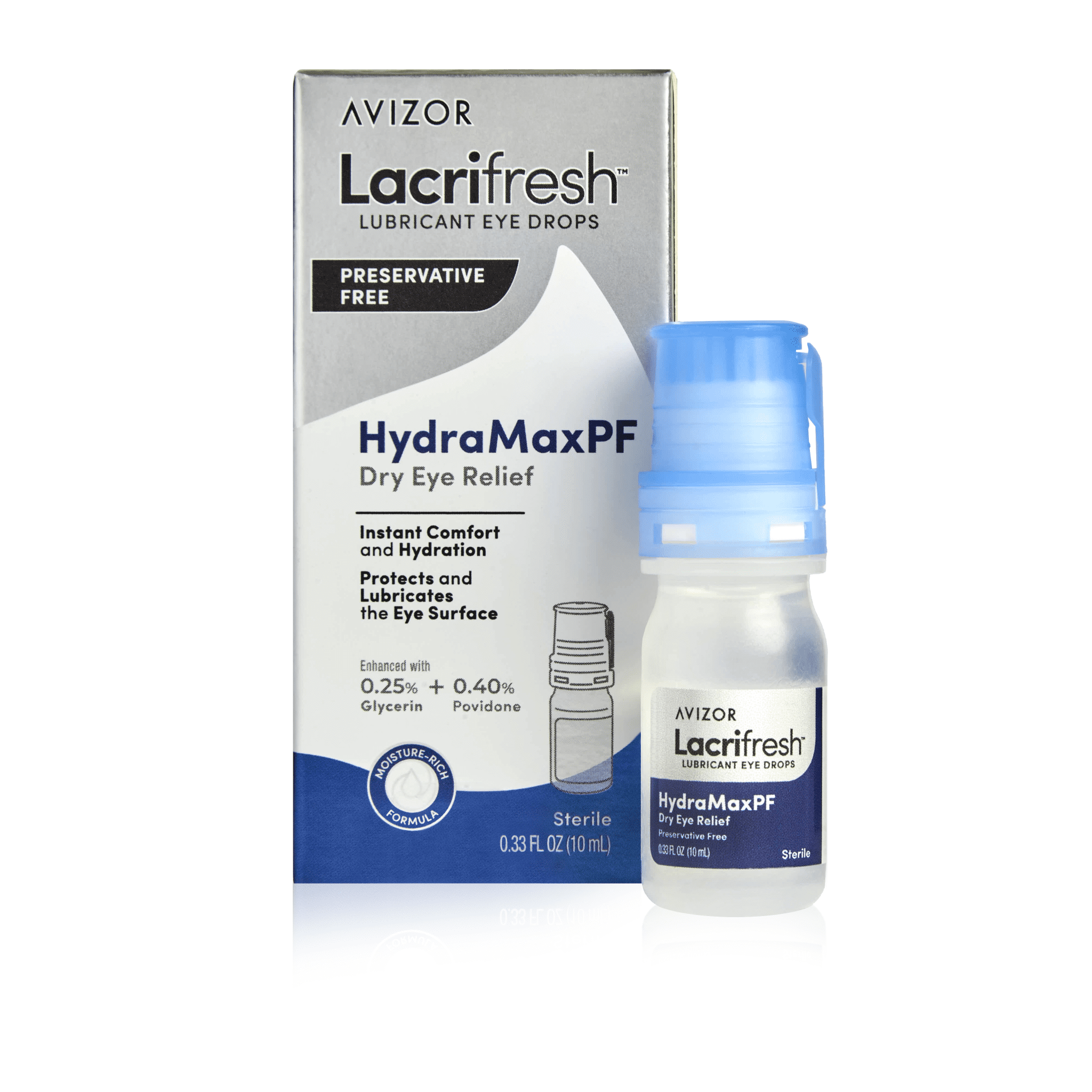 Lacrifresh HydraMax Preservative-Free Lubricant Eye Drops for Dry