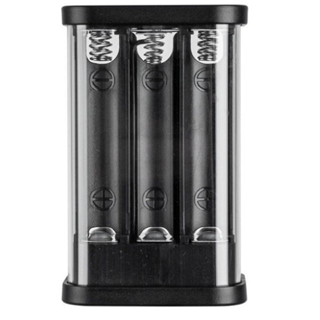 18650 Battery Power Bank Case, 22.5W Fast Charging Transparent Black LED Battery Storage Box 6