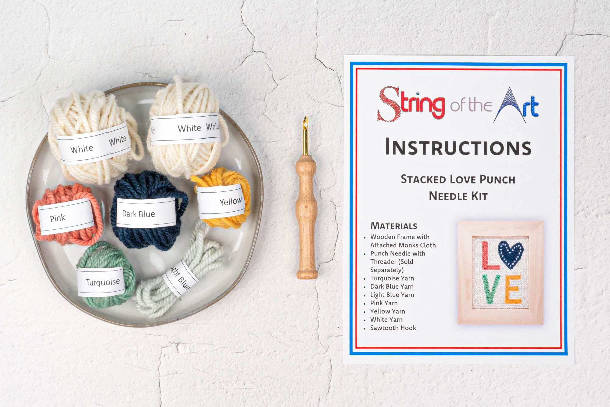 Love Punch Needle Kit