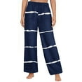 thumbnail image 2 of Ashirexll Winter Pajamas for Women, Pajama Pants Women, Printed Fleece Sleep Pants with Pockets Fashion Casual Warm and Cozy Full Length Sleepwear, 2 of 5
