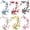 Mix, variant on 6PCS Cherry Blossom Iron Patch/On, Heat-Activated Adhesive Backing, Easy DIY Repair Trim for Backpacks Jeans Jackets and Dresses
