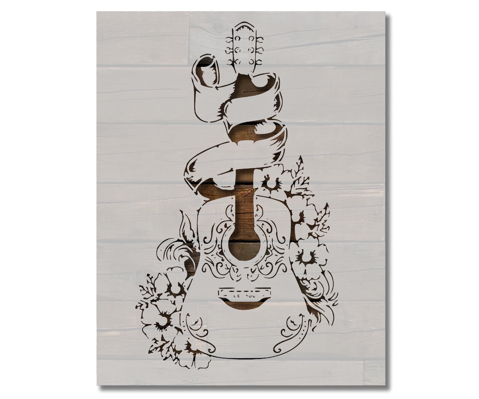 CrafTreat Reusable Steampunk Stencils for Painting BSL1 on Wood, Canvas